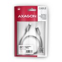 AXAGON BUCM32-CM20AB USB-C 3.2 Gen 2 do USB-C 3.2 Gen 2, czarny - 2m