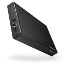 AXAGON EE35-XA3 Obudowa zewnętrzna 3.5", USB 3.0, SATA II, Aluminium - czarna