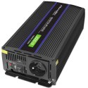 Qoltec Przetwornica napięcia Monolith 2000 MS Wave | 12V na 230V | 1000/2000W | USB