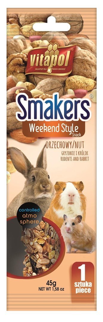 Smakers orzechowy dla gryzoni (weekend style)