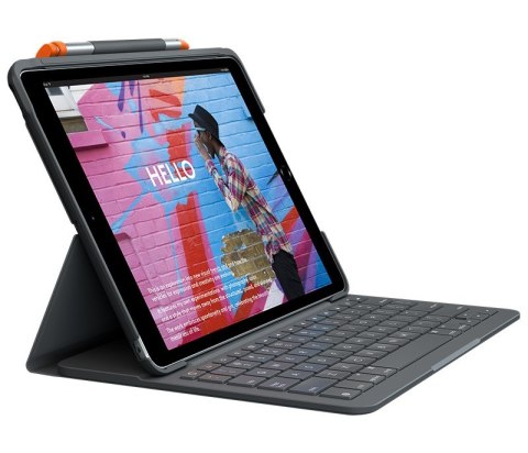 SLIM FOLIO FOR IPAD 7TH AND 8TH/GENERATION GRAPHITE - CH CENTRAL