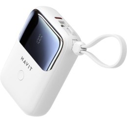 Powerbank Havit PB5215 10000mAh (biały)