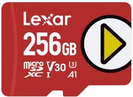 Lexar PLAY microSDXC UHS-I Card 256 GB Klasa 10