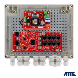 SWITCH ZEWNĘTRZNY 8-PORTOWY POE DO 8 KAMER IP ATTE IP-8-20-L2