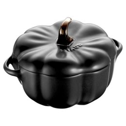 Mini garnek ZWILLING STAUB 40508-549-0 Mini Cocotte Pumpkin okrągły dynia - czarny 700ml