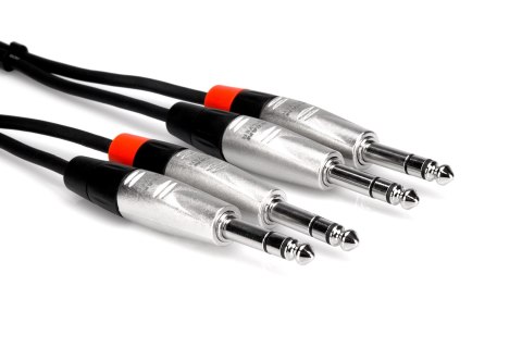 Hosa - Kabel PRO 2 x TRS 6.35mm - 2 x TRS 1.5m