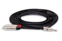 Hosa - Kabel PRO TRS 3.5mm - 2 x RCA 3m