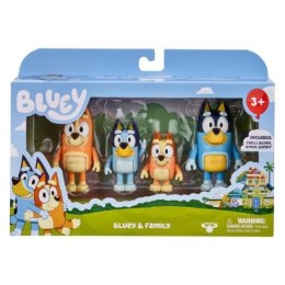 Bluey Figurki Rodzinka 4 szt.