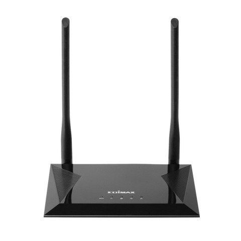 Edimax N300 router bezprzewodowy Fast Ethernet Jedna częstotliwości (2,4 GHz) Czarny