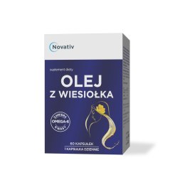 Novativ Olej z wiesiołka 60 kapsułek