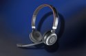 AGFEO Evolve 65 BT Duo - Wireless - Calls/Music - 111 g - Headset - Grey