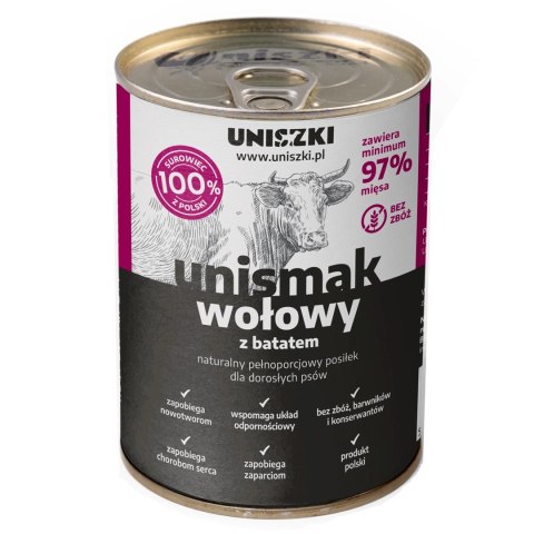 UNISZKI Unismak Wołowina 410g