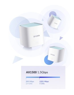 Router D-Link EAGLE PRO AI AX1500 system Mesh 2szt.