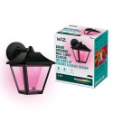 WiZ | Inteligentna zewnętrzna lampa ścienna WiFi Classic | 2700-5000 K (RGB)