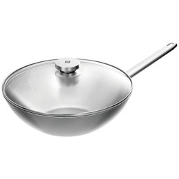 Indukcyjny wok stalowy z pokrywką ZWILLING Plus 40998-030-0 - 30 cm