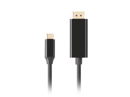 LANBERG KABEL USB-C(M)->DISPLAYPORT(M) 0.5M 4K 60HZ CZARNY CA-CMDP-10CU-0005-BK