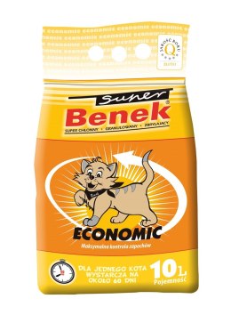 CERTECH Super Benek Economic - żwirek dla kota zbrylający 10l