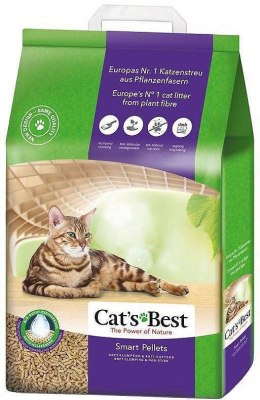 JRS Cat's Best Smart Pellets - drewniany żwirek dla kotów, zbrylający - 10 kg