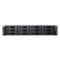 NAS Synology RS2423RP+; 2U RACK; 12x (3.5" SATA HDD/2.5" SATA HDD); AMD Ryzen V1780B; 8 GB DDR4 ECC UDIMM (max. 32GB), 2x 1GbE R