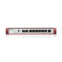 Firewall Zyxel USGFLEX200H 8xWAN/LAN SPI firewall: 6500 Mbps Max. IPsec VPN: 100