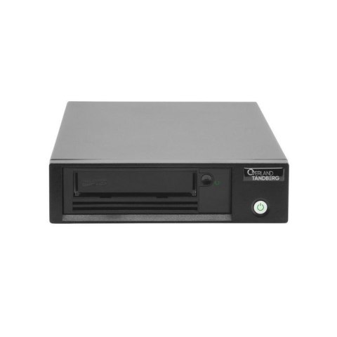 Overland-Tandberg LTO9HH SAS External Tape Drive Kit.  Includes US/EMEA power cord, LTO9 Data Cartridge, Quick Start Guide