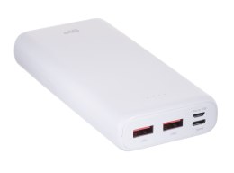 PowerBank Silicon Power Cell C20QC 20000mAh QC3.0+PD Micro USB typ B USB 3.0 USB-C kolor biały (SP20KMAPBKC20QCW)