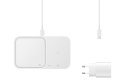 Samsung Wireless Charger Duo (without Travel Adapter), White