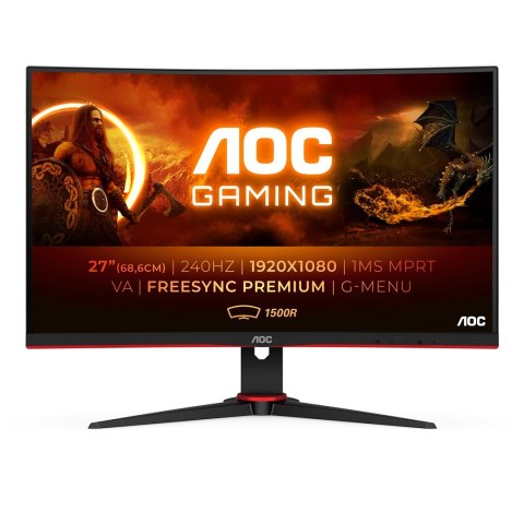 MONITOR AOC LED 27" C27G2ZE/BK