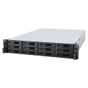 NAS Synology SA6400; 2U RACK; 12x (3.5" SAS HDD/2.5" SAS SSD); AMD EPYC 7272; 32 GB DDR4 ECC RDIMM (max. 1024GB), 4x 1GbE RJ-45,