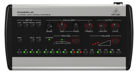 Behringer P16-M mikser audio 16 kan. 20 - 20000 Hz