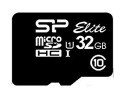 Karta pamięci Silicon Power microSDHC Elite 32GB CL10 UHS-1 (U1) + ADAPTER microSD-SD (SP032GBSTHBU1V10SP)