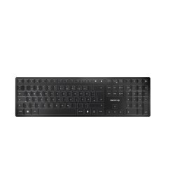 CHERRY KW 9100 SLIM klawiatura Uniwersalne RF Wireless + Bluetooth QWERTZ Niemiecki Czarny