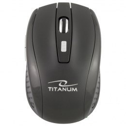 Mysz TITANUM Snapper 6D TM105K (optyczna; 1600 DPI; kolor czarny)