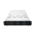 ASUS Rack 2U RS520A-E11-RS12U/1.6KW/12NVMe/GPUAMD MILAN 1x LGA4094 (SP3) 280W 16xDDR4 3200/2933 12x3.5"/2.5" SATA/SAS/12xNVMe In