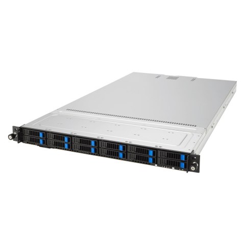 Platforma Asus Rack (1U) RS700A-E12-RS12U AMD Epyc 9004 (12x NVMe, 2xM.2, 1xGPU, 2x10Gbe, IPMI, 1+1 2600W)