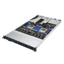 Platforma Asus Rack (1U) RS700A-E12-RS12U AMD Epyc 9004 (12x NVMe, 2xM.2, 1xGPU, 2x10Gbe, IPMI, 1+1 2600W)