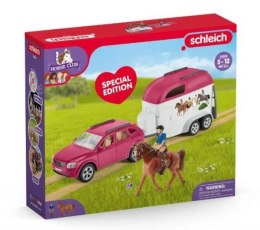 Schleich 72223 Samochód z przyczepą podstawowy Horse Club