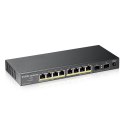 Switch Zyxel GS1100-10HP 10p PoE (PoE+: 8) 130W Unmanaged Gigabit