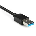 StarTech.com USB32DP24K60 zewnętrzna karta graficzna usb 4096 x 2160 px Czarny