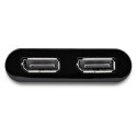 StarTech.com USB32DP24K60 zewnętrzna karta graficzna usb 4096 x 2160 px Czarny