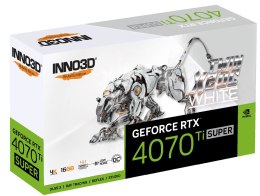 Karta graficzna INNO3D GeForce RTX 4070 Ti SUPER TWIN X2 OC WHITE