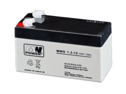 Akumulator MPL MWS 1.3-12 (AGM 12V/1,3Ah)