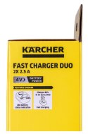 Szybka ładowarka KARCHER Duo BatteryPower 4V 2x2,5A 2.443-060.0