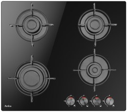 Płyta gazowa AMICA PGCD 6100BoB (czarne szkło)