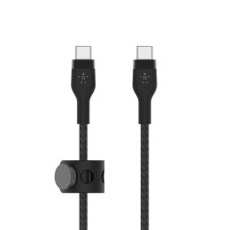 BELKIN KABEL USB-C M/M 2.0 OPLOT, SILICON, 3M BLK