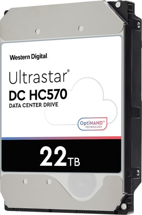 Dysk serwerowy HDD Western Digital Ultrastar DC HC570 WUH722222ALE6L4 (22 TB; 3.5"; SATA III)