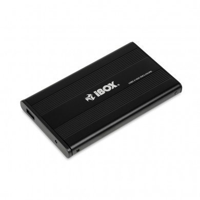 Obudowa IBOX HD-01 ZEW. 2,5" USB 2.0 IEU2F01 (2.5"; USB 2.0; Aluminium; kolor czarny)