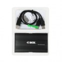 Obudowa IBOX HD-01 ZEW. 2,5" USB 2.0 IEU2F01 (2.5"; USB 2.0; Aluminium; kolor czarny)