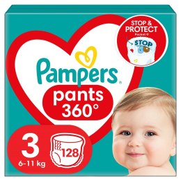 PAMPERS Pieluchomajtki MB Rozm 3, 6-11kg, 128szt