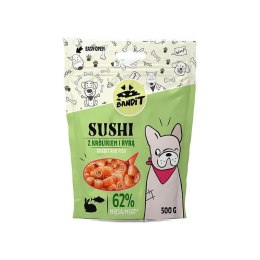 VetExpert Mr. Bandit SUSHI z królikiem i rybą 500g